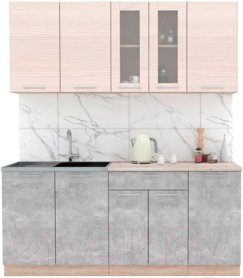 Готовая кухня Интерлиния Мила 18 - фото