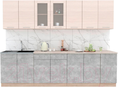 Готовая кухня Интерлиния Мила 28 - фото