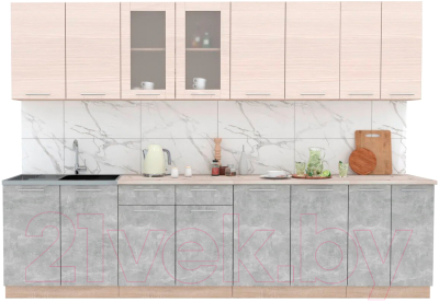 Готовая кухня Интерлиния Мила 30 - фото