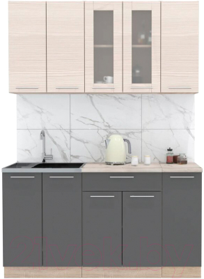 Готовая кухня Интерлиния Мила 15 - фото