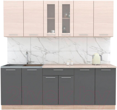 Готовая кухня Интерлиния Мила 22 - фото