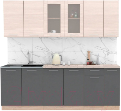 Готовая кухня Интерлиния Мила 23 - фото