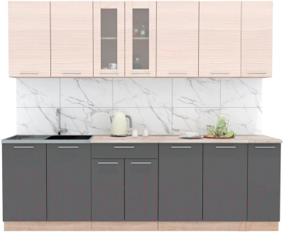 Готовая кухня Интерлиния Мила 25 - фото