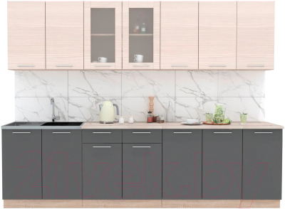 Готовая кухня Интерлиния Мила 28 - фото