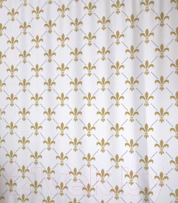 Шторка-занавеска для ванны JoyArty Сетка с орнаментом / sc_14849 - фото