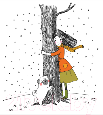 Шторка-занавеска для ванны JoyArty Двойные объятия / sc_27970 - фото