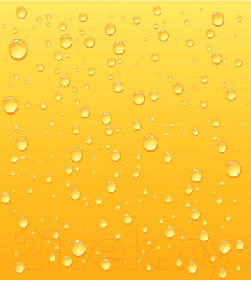 Шторка-занавеска для ванны JoyArty Крупные капли / sc_21880 - фото