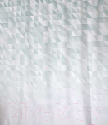 Шторка-занавеска для ванны JoyArty Треугольные переходы / sc_13578 - фото