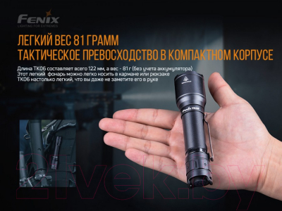 Фонарь Fenix Light TK06