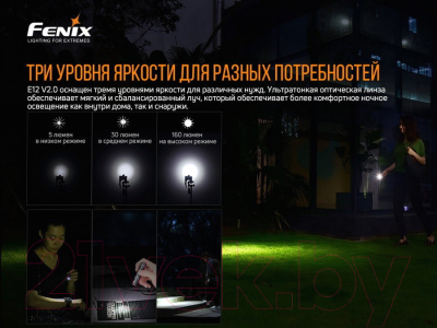 Фонарь Fenix Light E12V20