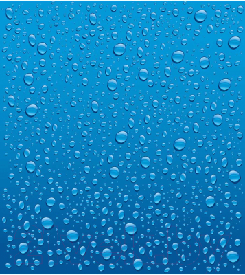 Шторка-занавеска для ванны JoyArty Дождевые следы / sc_19802 - фото