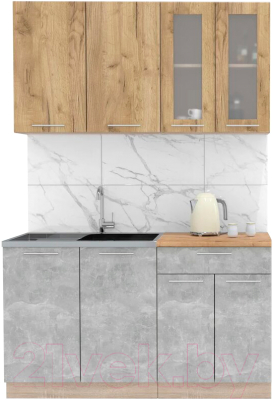 Готовая кухня Интерлиния Мила 14 - фото