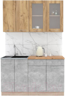 Готовая кухня Интерлиния Мила 14-60