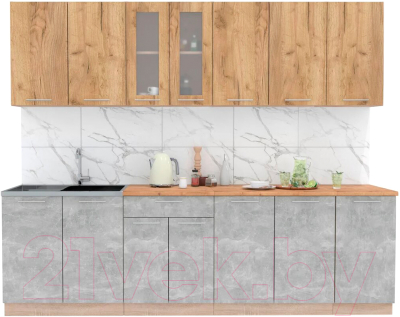 Готовая кухня Интерлиния Мила 26 - фото