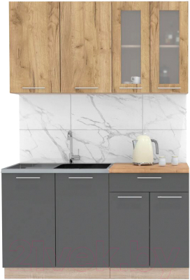 Готовая кухня Интерлиния Мила 14 - фото