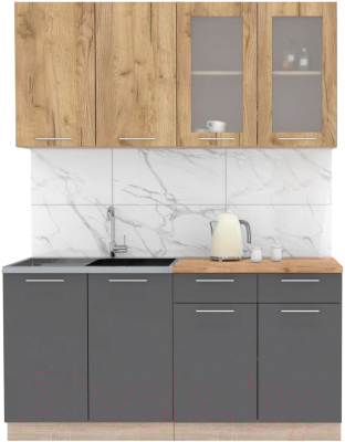 Готовая кухня Интерлиния Мила 16 - фото