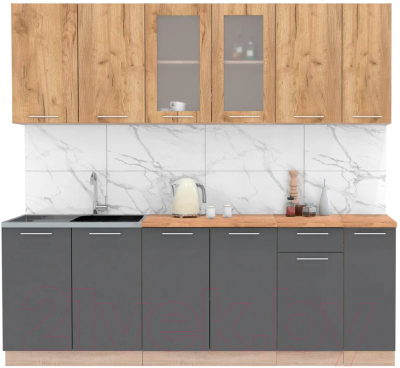 Готовая кухня Интерлиния Мила 23 - фото