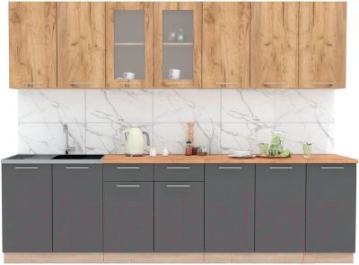 Готовая кухня Интерлиния Мила 28 - фото