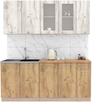 Готовая кухня Интерлиния Мила 19 - фото