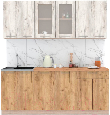 Готовая кухня Интерлиния Мила 20-60 - фото