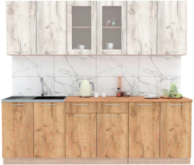 Готовая кухня Интерлиния Мила 24 - фото