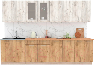 Готовая кухня Интерлиния Мила 30 - фото