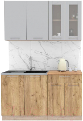 Готовая кухня Интерлиния Мила 14 - фото