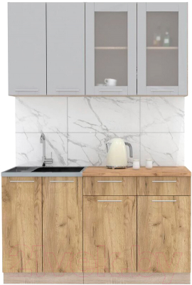 Готовая кухня Интерлиния Мила 14-60 - фото