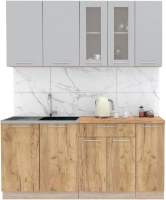 Готовая кухня Интерлиния Мила 17 - фото