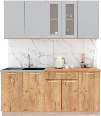 Готовая кухня Интерлиния Мила 18 - фото