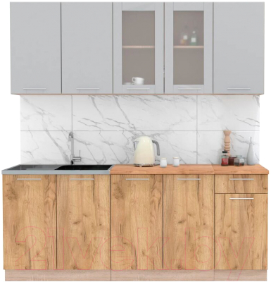 Готовая кухня Интерлиния Мила 20 - фото