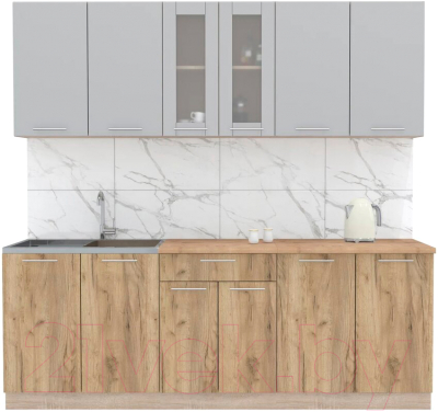 Готовая кухня Интерлиния Мила 22 - фото