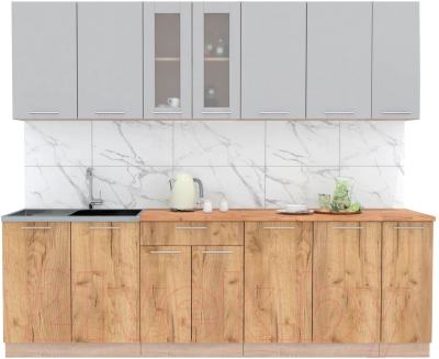 Готовая кухня Интерлиния Мила 25 - фото