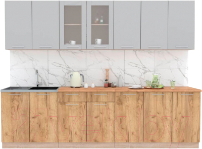 Готовая кухня Интерлиния Мила 28 - фото