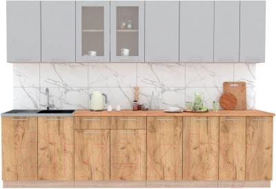 Готовая кухня Интерлиния Мила 30 - фото