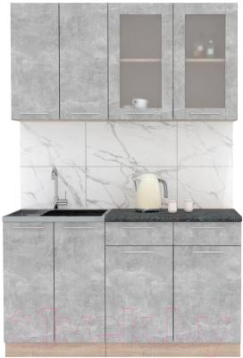 Готовая кухня Интерлиния Мила 14-60 - фото