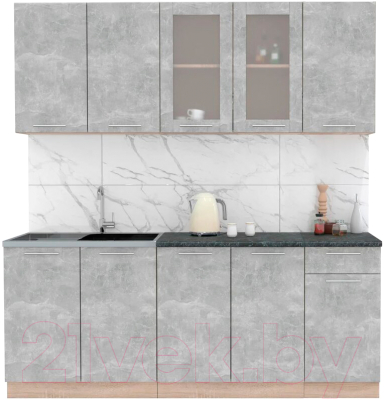 Готовая кухня Интерлиния Мила 20 - фото