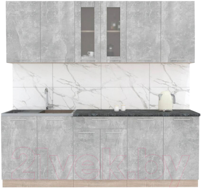 Готовая кухня Интерлиния Мила 22