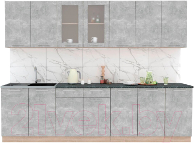 Готовая кухня Интерлиния Мила 28 - фото