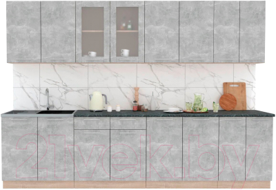 Готовая кухня Интерлиния Мила 30 - фото