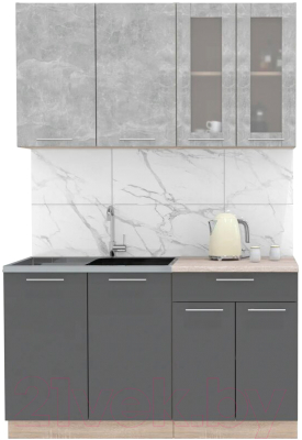 Готовая кухня Интерлиния Мила 14 - фото