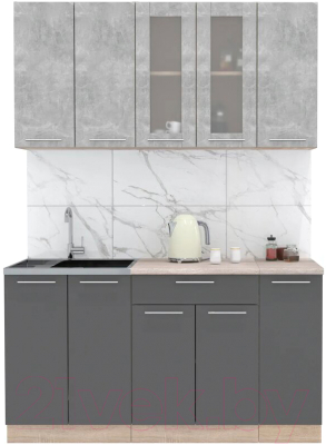 Готовая кухня Интерлиния Мила 15 - фото