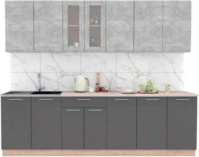 Готовая кухня Интерлиния Мила 26 - фото