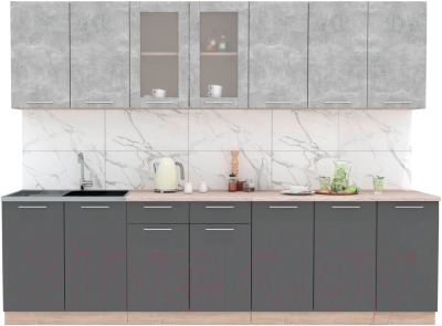 Готовая кухня Интерлиния Мила 28 - фото