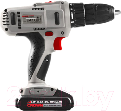 Аккумуляторная дрель-шуруповерт CROWN CT21056L-1.5 BMC
