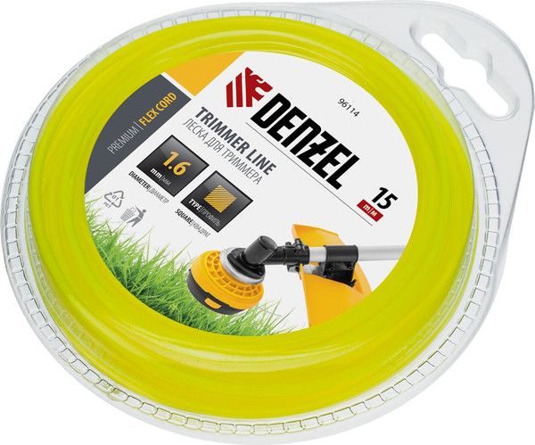 Леска для триммера Denzel 96114 - фото