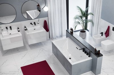 Ванна акриловая Excellent Heaven Slim 170x75