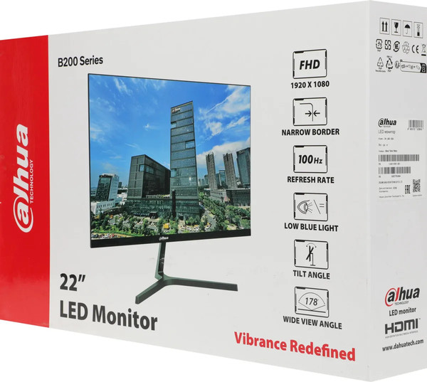 Монитор Dahua DHI-LM22-B200