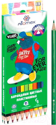 Набор цветных карандашей deVente Attomex Be Сool / 5023610 - фото