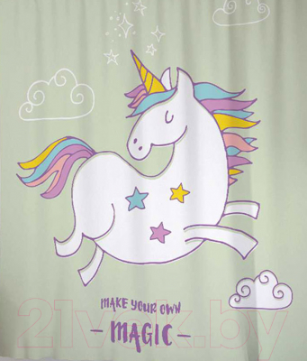 Шторка-занавеска для ванны JoyArty Твори магию / sc_19537 - фото